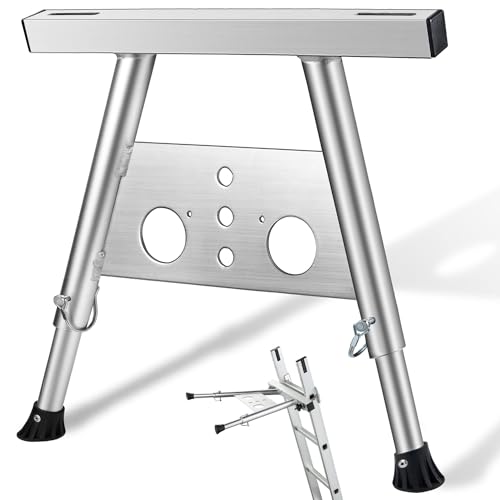 HEYOUTH Estabilizador de Escalera,Soporte Espaciador de Escaleras,Longitud Ajustable El Estabilizador de Escalera de 22-29.5' Soporta una Clasificación de Peso de 385 Libras