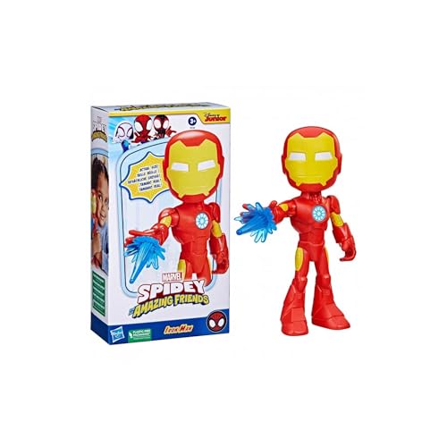 Marvel - Spidey e sua superequipa - figura gigante do Homem de Ferro - brinquedo pré-escolar - A partir de 3 anos