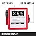 VEVOR Mechanical Fuel Meter 20 GPM Fuel Flow Meter 3-Digital Batch Display Fuel Transfer Meter 1 Inch Diesel Fuel Flow Meter All Fuel Transfer Pumps Gasoline Flow Meter