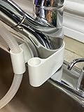 Universal Dehumidifier Hose Sink Adapter - Portable Drain Attachment for Home, RV & Trailers | Secure Fit for 3/4in OD Hoses & 2.5in OD Sink Faucet Base | Easy Snap-On Installation