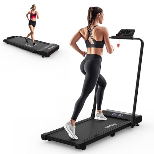 Elektrisches Laufband, Klappbares Laufband für Zuhause 120KG, 1-12km/h...