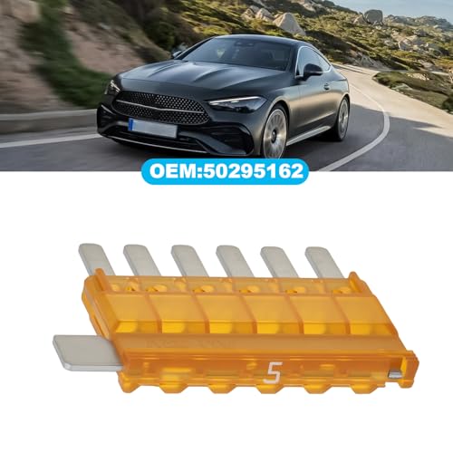 Fusibles de hoja de coche de 5A para sustitución en mantenimiento de sistemas de 6 pines 32V 2