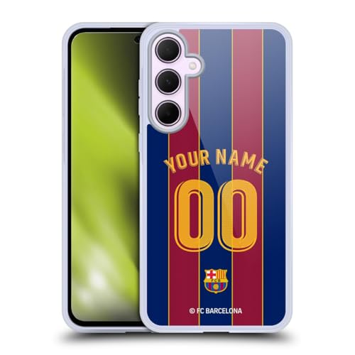 Coque en Gel FC Barcelona pour Samsung Galaxy A35 5G - Kit Maison 2020/21 personnalisé