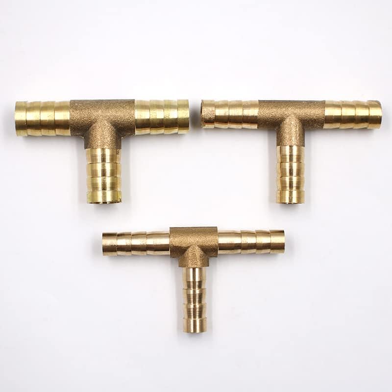 Connettori In Ottone Per Tubi - Raccordi Dritti Spinati Da 6 Mm, 10