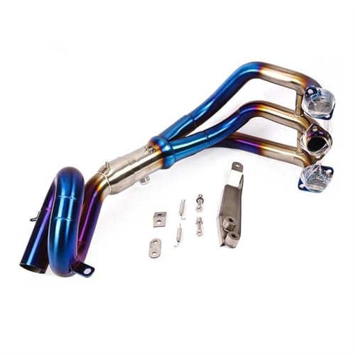 Tuyau d'échappement moto de précision pour connexion Yamaha MT-09 FZ09