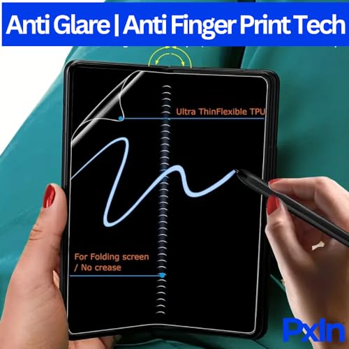 Image of Pxin Mobile Privacy Guard for Xiaomi Mix Fold 2 5G main screen | Mobile Privacy screen protector | Anti Glare | Anti Spy Protector | Reduces blue light | Self healing from scratches