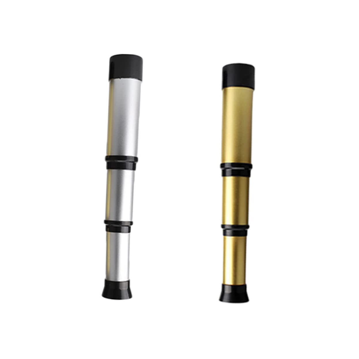GALPADA 2Pcs Telescopes Retractable Zoomable Pirate Spyglass for Science Experiments Lightweight and Portable for and Learning
