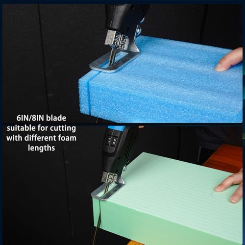 200W Air-Cooled, Electric Hot Knife - Foam Cutting Tool with Blades & Accessories Use Foam Cutter for Engraving and DIY Handmade