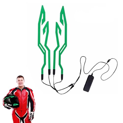 Lumière pour Casques – Excellente qualité, Bande Lumineuse pour Casques LED, Accessoire Ruban Lumineux adhésif | Ruban Lumineux rayonnant, Ligne de signalisation, Barre de signalisation