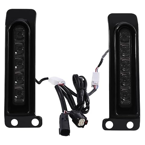 TCMT Saddlebag LED Inserts Support Auxiliary Light Fit For Harley Road Glide FLTR 2014-2023 Electra Glide Ultra Classic 2014-2019 Ultra Limited 2014-2024 Cover