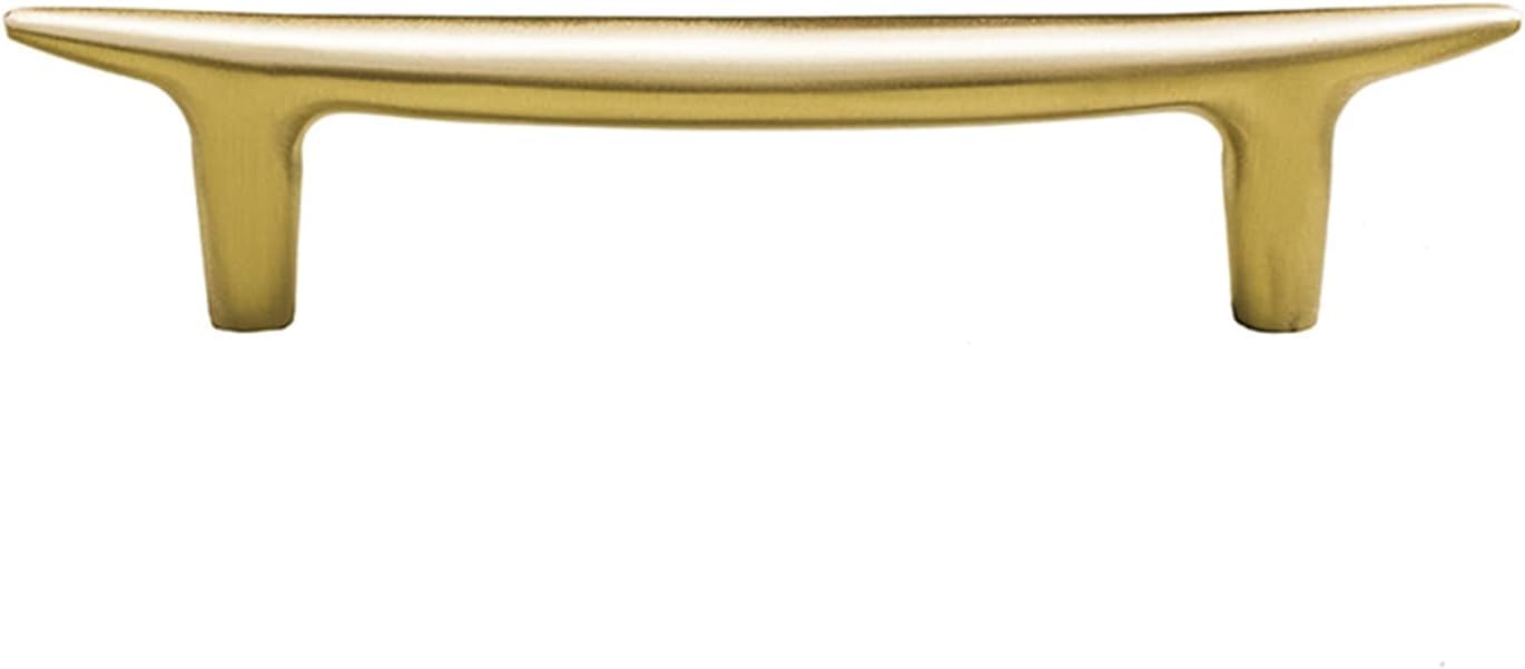 PAQWTYB Pulls, Brass Drawer Pulls Cabinet Knobs Solid Pure Copper Bow Door