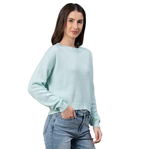 Image of Mode By Red Tape Women's Cotton Blend Casual Sweater