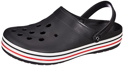 Image of Carlton London Men's Solid Comfortable Clogs with Backstrap