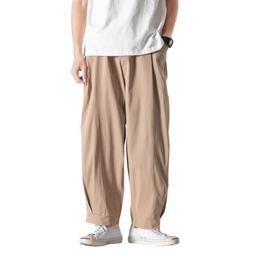 Pantalon homme style chinois idéal pour les vacances d'été et la détente