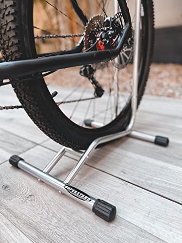Willworx Bike Super Stand, Gray Metallic, 75 x 42 x 42-cm - Image 5