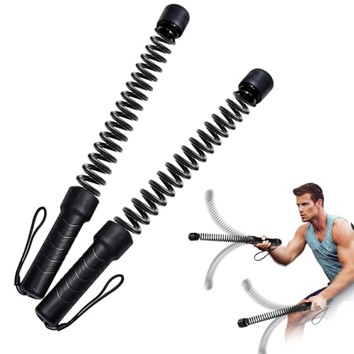Ropeless Battle Ropes Battle Ropes Ohne Seil Geräuschlos ideal für das Training zu Hause tragbares Fitnessgerät verbrennt Fett baut Muskeln auf für Männer und Frauen geeignet
