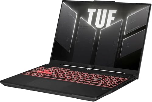 TUF A16 Gaming Laptop, 16" WUXGA 144Hz, AMD Ryzen 7 7445HS, GeForce RTX 4050, 32GB RAM 1TB PCIe SSD, Webcam, 256gb 9H Docking Station, Tastiera retroilluminata, Windows 11 Home, Grigio - Notebook - Immagine 3