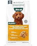 Jinx Premium Puppy Dog Food- Real Chicken, Brown Rice & Sweet Potato, Puppy Food with DHA, Protein & Calcium for Brain Health - Probiotics for Digestive Support - No Fillers - 30lb