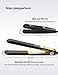 KIPOZI Mini Straightener, Small Flat Irons for Short Hair, 0.7 Inch Mini Travel Hair Straightener for Bangs