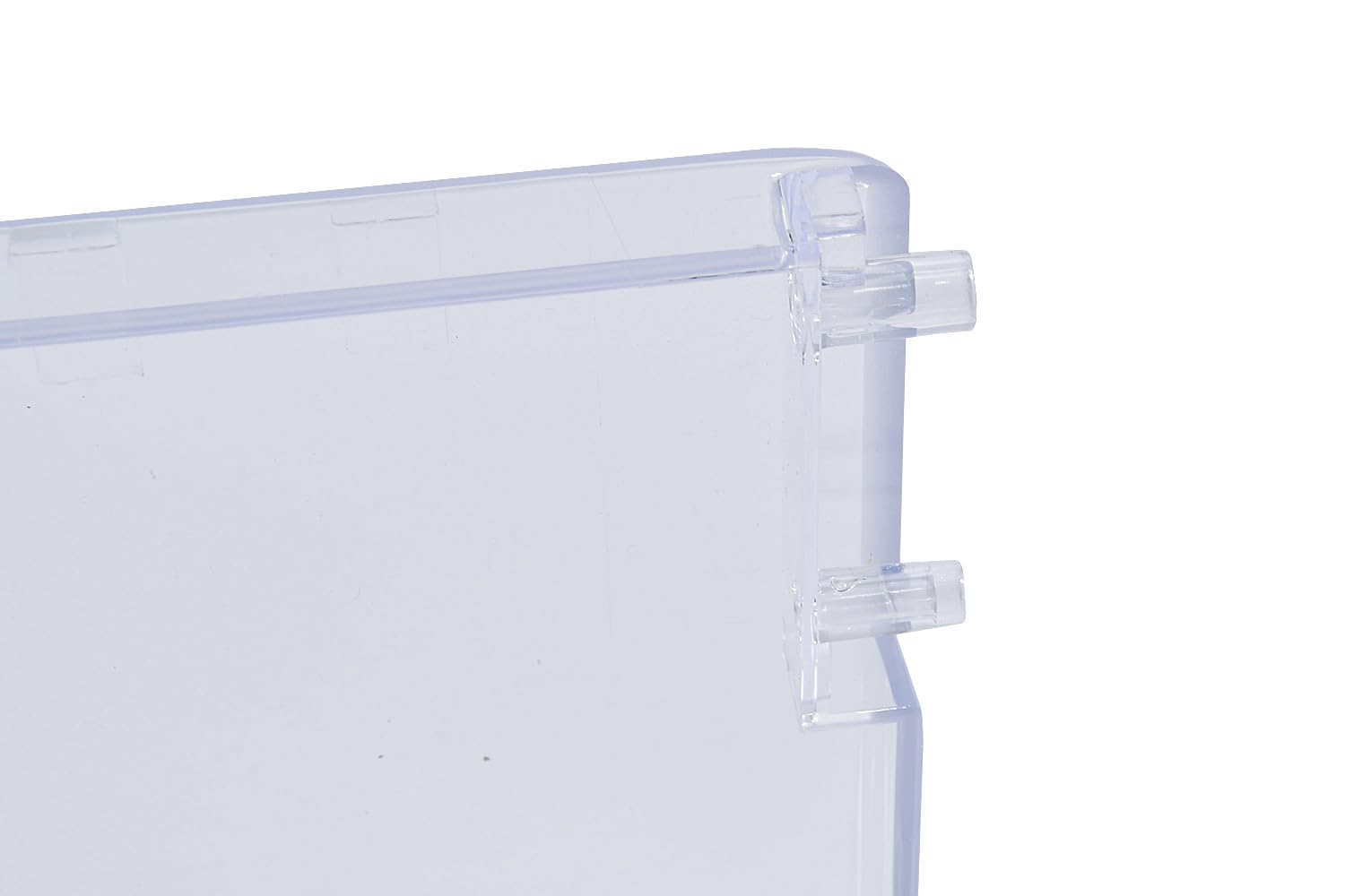 eRicambi® Frontale Sportello Congelatore Superiore per Frigorifero Congelatore, Compatibile con Smeg, Dimensioni: 405x155x20 (mm) per Modelli: CR312A CR312AP CR312ASX