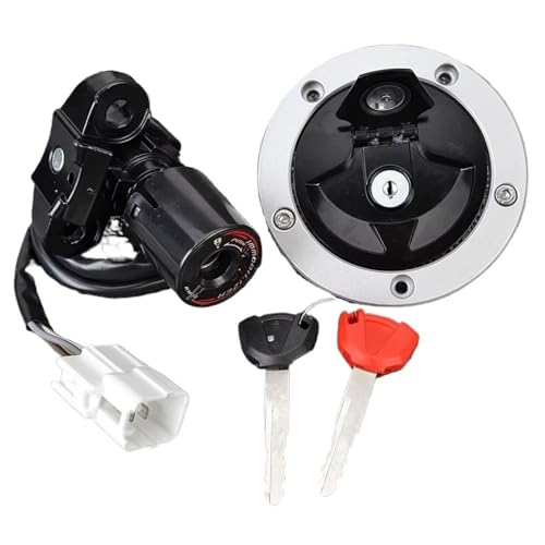Kit cerradura de encendido y tapa de combustible para Kawasaki Ninja ZX14R 650 400R