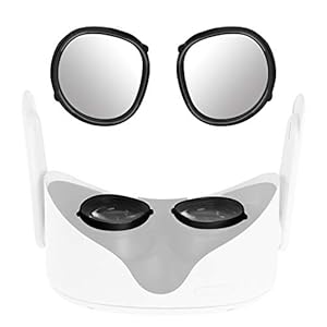 NEWZEROL voor Quest 2 Lens Scratch Pad Bescherming Bijziendheid Bril tegen krassen VR Headset Lens Compatibel voor Quest…