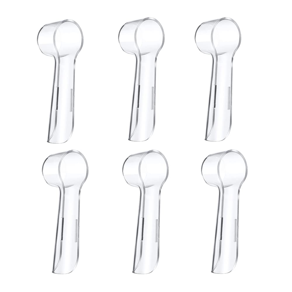 Replacement Brush Heads Cover Caps Brush Head Protection Cover Compatible with Oral-B Electric Toothbrush All Round Brush Heads