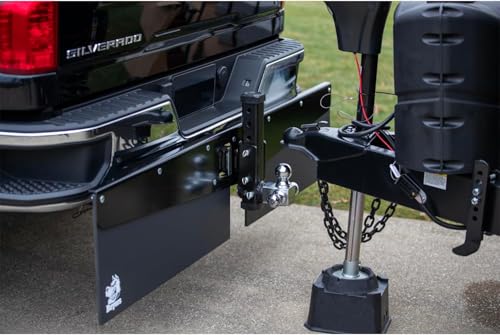 Image of Buyers Products 8597215 No Drill Hitch Mounted Mud Flaps, 15 Inch
