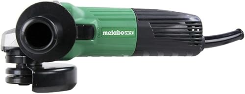 Miniatura 2 de Metabo HPT Amoladora angular, 4-1/2 pulgadas, motor de 5.1 amperios, diámetro de agarre pequeño, 4 libras (G12SS2)