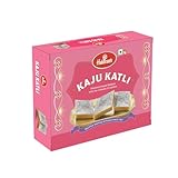 Haldiram's Kaju Katli/Burfi 200g, Traditional Indian Sweet Made with Cashew Nuts, Gift Pack for Family, Friends on Special Occasions
