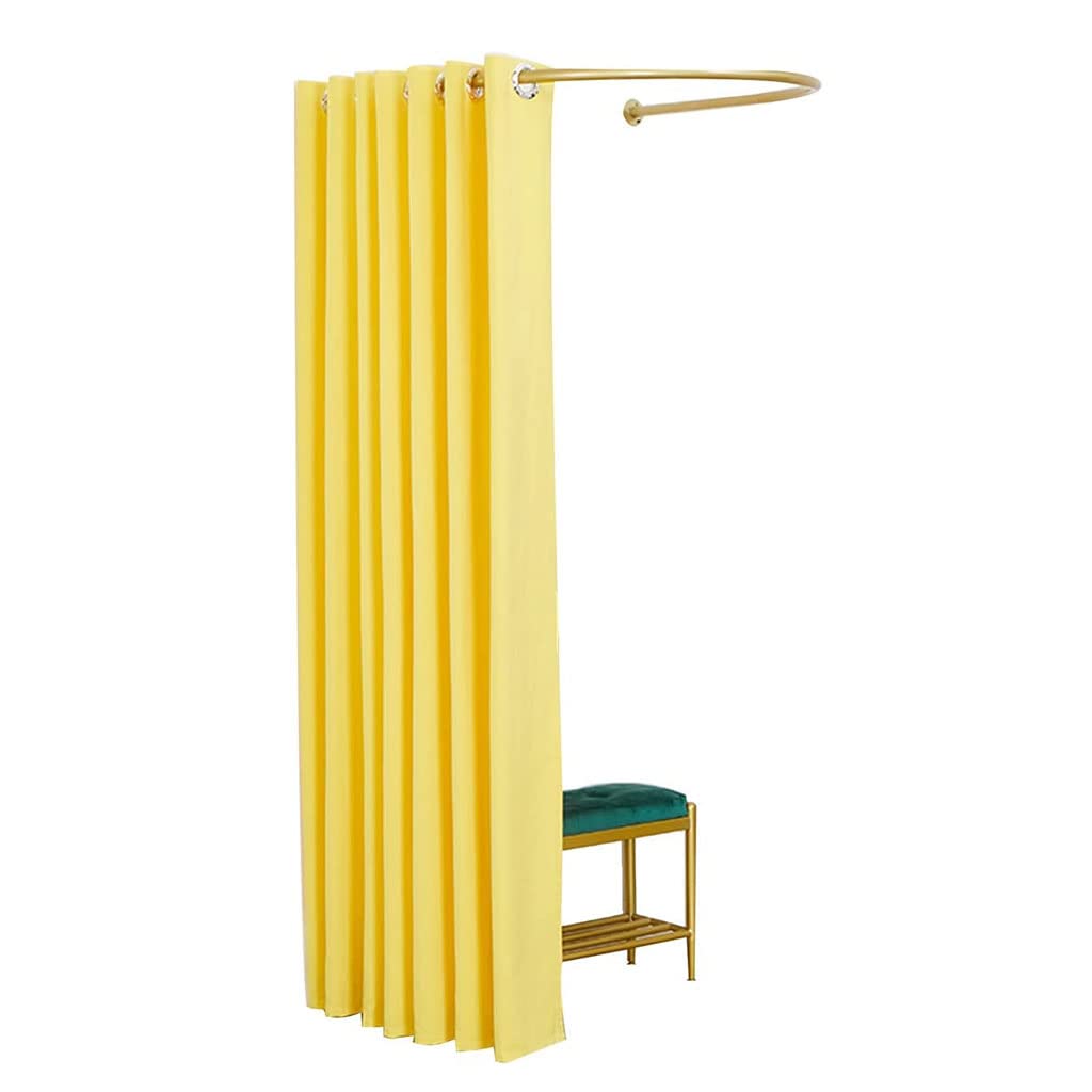Vestiaire en forme de U pour magasin de vêtements, résout le manque de cabines