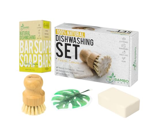10 Best Plastic-Free Dish Soaps for Eco-Friendly Cleaning 4 Natural Non-Toxic Vegan Dish Washing Soap Bar