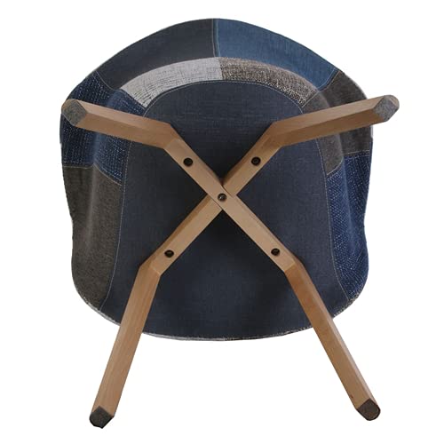 HOME DECO FACTORY HD7318 - Set di 2 poltrone per soggiorno, sala da