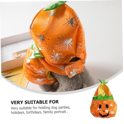 Disfraz de Calabaza para Perros y Gatos Yardwe Halloween miniatura 7