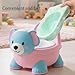 100Pcs Sturdy Disposable Potty Liners for Toddlers Convenient Potty Bags with Elastic Summer Potty Training Toilet Seat Covers for Toddlers Kids Baby(Clear)