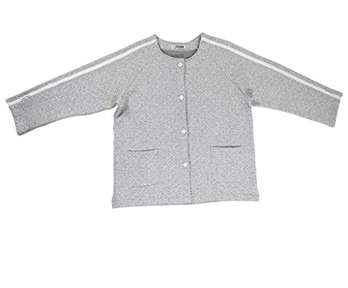 Patient Care Clothing Suitable for Disability Elderly Surgery Patients Fractures Two-Way Zipper,Easy to Wear Off,Coat,S