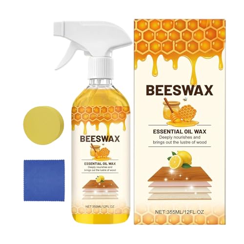 Kratzerentferner auf Möbeln – Polierspray für Holz, 355 ml, Schutzspray für Möbel, zur Reparatur von Kratzern in Haus, Küche, Wohnzimmer an der Tür