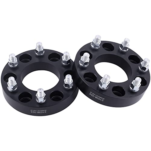 VLAOSCHI Black 6x120 to 6x5.5 Wheel Adapters 1.25 Inch 14x1.5 Studs Compatible with Chevy-GMC-Cadillac 6 Lug 2015-2023 Colorado, 2018-2025 Traverse, 2019-2024 Blazer, 2015-2022 Canyon - Pack of 4 by VLAOSCHI - Used condition - Image 6