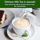 Vanilla Bubble Milk Tea Instant 3in1 Powder Mix - 1kg (33 Drinks) | For Boba Tea, Milkshake, Blended Frappe and Bakery | Authentic Taiwan Recipe | Zero Trans Fat, No Preservatives by Moriyama Teahouse - Image 4