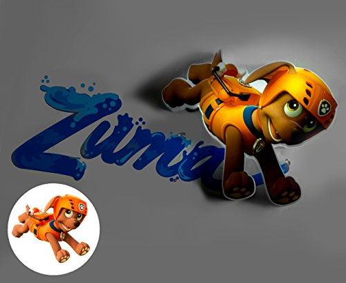 Preisvergleich Produktbild PAW PATROL 3dlightfx Mini Lampe Zuma