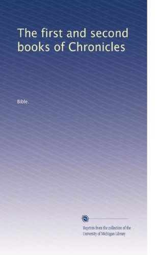  Il primo e il secondo libro di Cronache