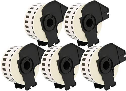 Cartridges-Kingdom-DK22214-DK-22214-12mm-x-3048m-Etiquetas-continuas-compatibles-para-Brother-P-Touch-Impresoras-5-Pack