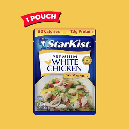 StarKist Premium White Chicken, 2.6 Oz Pouch