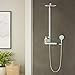 GROHE 26379000 Smart Control Shower System with Exposed Thermostat for Wall Mounting, Starlight Chrome