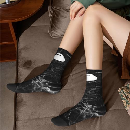 Curling Sports Unisex Cushion Crew Sock Soft Casual Mid-Calf Socks3