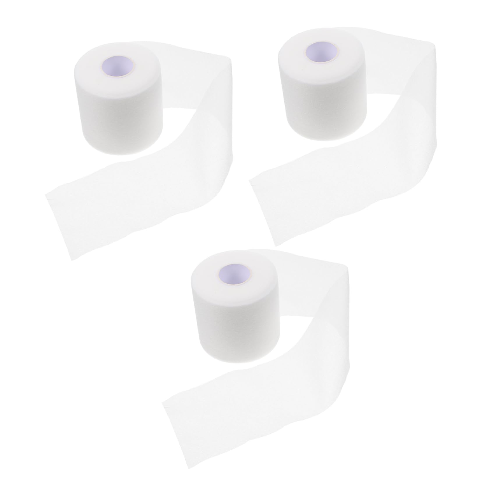 FRCOLOR Sports Tape Pre Wrap Sports Shock-Proof Tapes Sponge Wrap for Wrist Ankle Protection 3 Rolls Soft Comfortable