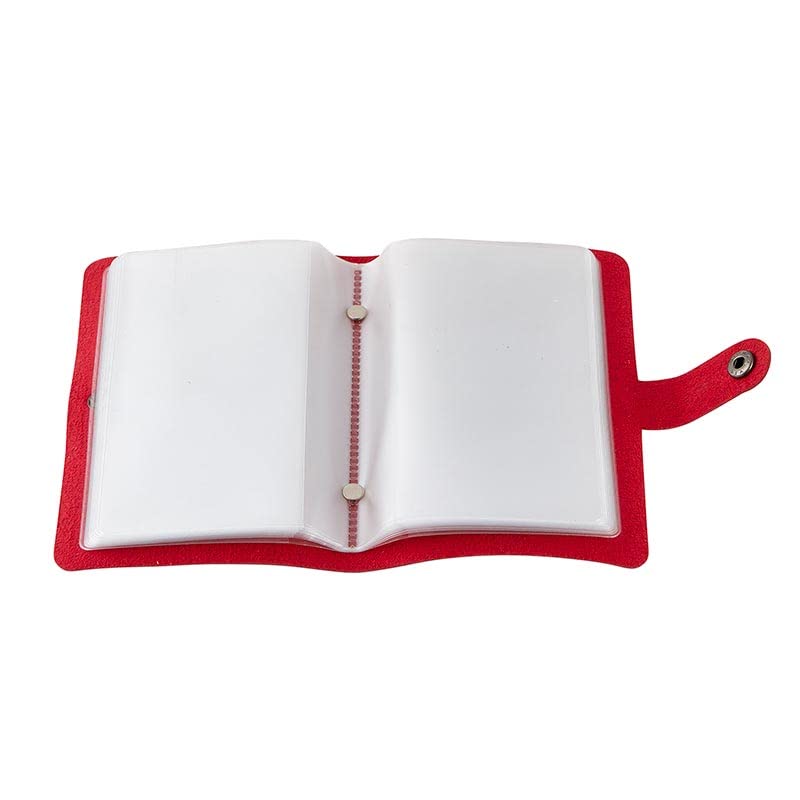 Amazing Saints Holy Card Holder Maroon Carrying Case up to 40 Cards3