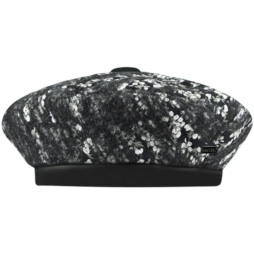 Kangol Boina Needlepunch Floral Mujer   Vasca de Invierno otoño/Invierno   S/M (55 57 cm) Negro