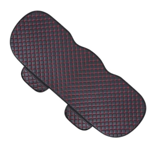 Protège-siège voiture housses universelles cuir PU rouge
