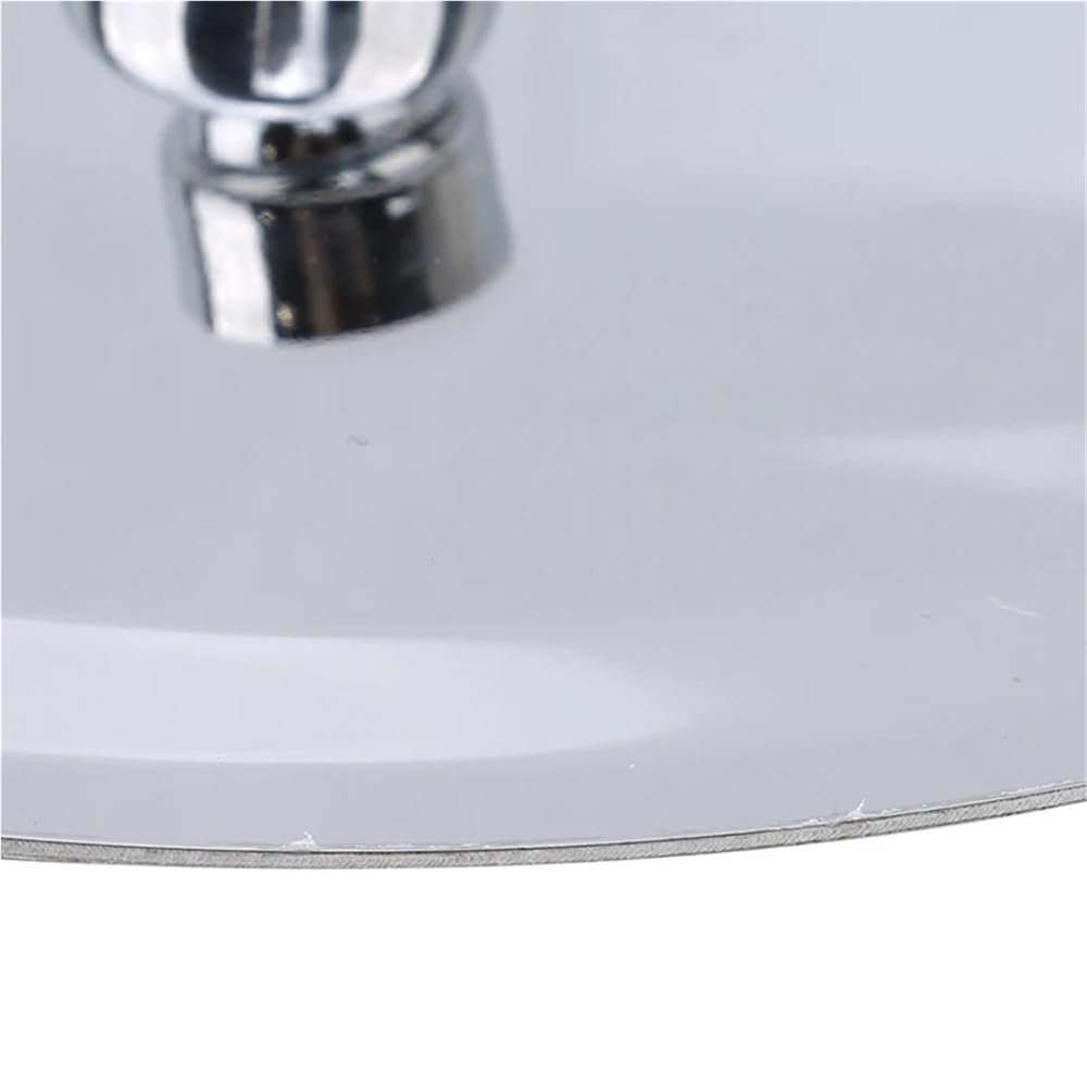 Cabezal de ducha de lluvia ultrafino de acero inoxidable de 10/8/6 pulgadas, cabezales de ducha de lluvia cuadrados y redondos para spa de lujo, fácil instalación y actualización moderna de baño